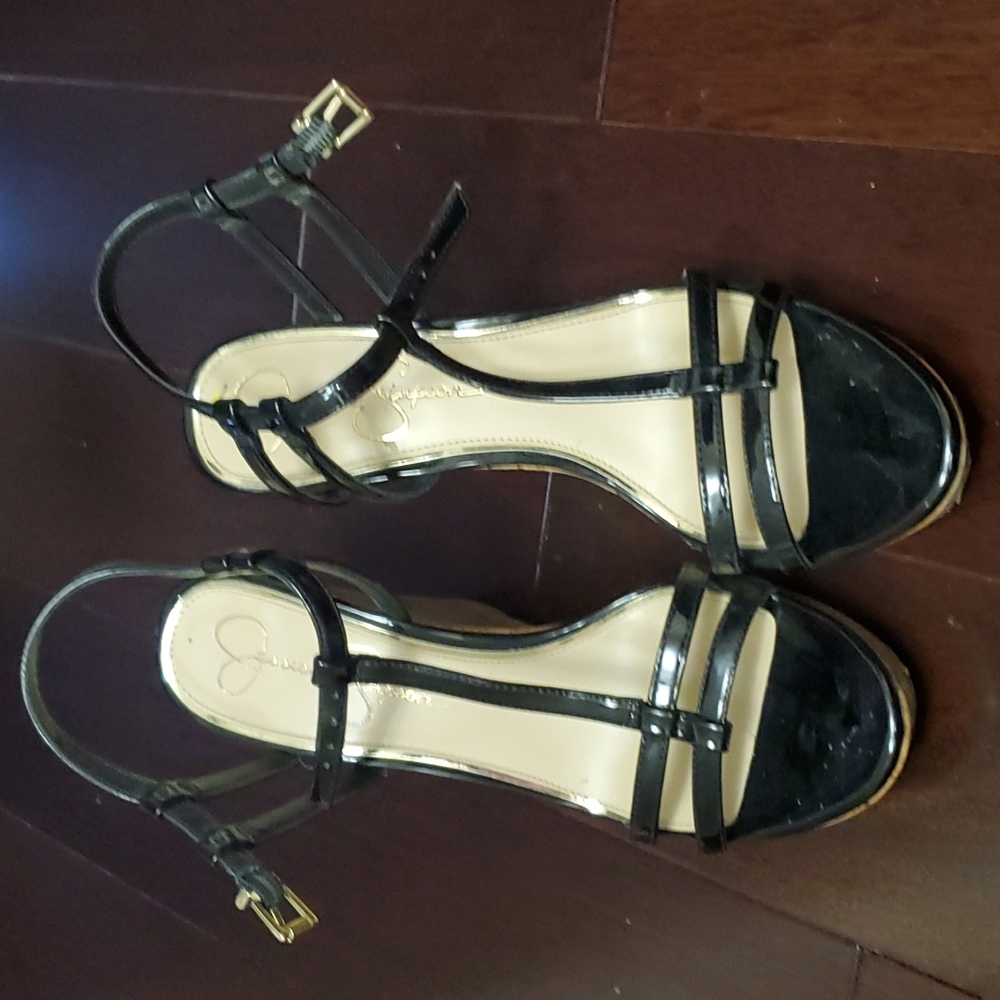 Jessica Simpson wedges. Never worn